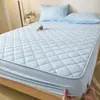 Sábana bajera impermeable a prueba de orina, protector de colchón de cobertura total para colchón Simmons, textil para el hogar transfronterizo, juego de sábanas bajeras acolchadas de color liso