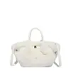 Bolsa Súper Felpuda de Invierno Nueva para Mujer Transfronteriza Color Helado Bolso Bandolera Felpudo Ins Nicho Bolso Cruzado Peludo