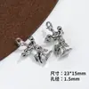 Serie Dulce y Fresca Aleación Gota de Aceite Colgante de Cruz Colgante Materiales para Pulsera DIY, Collar, Aretes y Otros Accesorios de Joyería