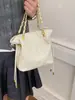 Moda Estilo Coreano Bolsa Acolchoada com Corrente Bolsa de Mão Feminina 2026 Nova Bolsa de Balde Simples Versátil Bolsa de Ombro Transversal