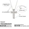 Cadena de Acero Inoxidable Chapada en Oro con Forma de Y, Cadena de Cuentas de Zirconia, Cruz Hueca, Collar Multiestilo, Joyería Francesa de Lujo Ligero para Mujeres