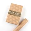 Fornecimento Exclusivo Transfronteiriço de Papel de Presente para Dia dos Namorados e Presentes de Aniversário, Papel de Presente Kraft Amarelo, Estilo Retrô Simples e Sofisticado