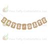 Fornecimento Direto da Fábrica Banner Kraft para Casamento Save the Date Banner Latte Art para Casamento Adereços de Foto Latte Art para Casamento