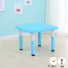 Juego de Mesa y Sillas para Niños, Mesa y Sillas de Jardín de Infancia, Mesa de Estudio Ajustable, Mesa de Plástico para el Hogar, Mesa para Comer y Escribir para Bebés