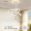 Luz principal da sala de estar com um toque de luxo leve, luminária de teto LED simples e moderna para o hall, luminárias para toda a casa de Guangdong Zhongshan