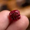 Cadena para Teléfono Móvil, Llavero, Pulsera DIY de Cinabrio Zodiacal para Mujer, Colgante para Bolso del Año de Nacimiento, Pulsera, Tobillera, Colgante, Cuentas Sueltas