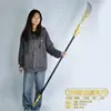 Armas antiguas de los Tres Reinos periférico 180CM Cuchillo arma Qinglong Yanyue de Guan Yu alabarda de luna única molde de juguete de plástico utilería