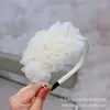 Versión coreana de diadema de flor para el pelo de niña, bebé niña no se ata la gasa para la cabeza, flor de cabeza para salida de niña pequeña, foto, fotografía, joyería para la cabeza