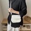 Bolso cruzado de estilo coreano 2026 verano nuevo de moda de un solo hombro, bolso cruzado casual simple, bolso cruzado de mujer moderno con textura