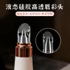 Aplicador Avançado de Gloss Labial em Silicone Líquido, Cabeça de Pincel em Tubo Flexível de Grau Óptico, Atacado Personalizado de Fábrica para Adesivos de Silicone Anti-Rugas