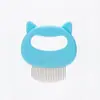 Peine para Pulgas de Mascotas, Dispositivo para Rascar y Frotar Gatos para Eliminar el Pelo Suelto, Peine de Gato Colorido, Peine Limpiador para Mascotas, Peine para Mascotas