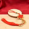 Dinero de los Cinco Emperadores Nudo Chino Decoración Colgante para Puerta para Entrada, Dormitorio, Cocina - Nudo Auspicioso Creativo Colgante de Paz Artesanía de Cobre