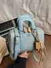 Bolsa Boston Almofada Feminina Transversal Design Nicho Coreano Bolsa de Mão de Luxo Pequena Bolsa Tote Bolsa Feminina Fashion
