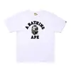 260g Comércio Exterior Transfronteiriço Alta Qualidade Manga Curta Estampa de Letras Casual Estilo de Rua Unissex Solta Oversized Camiseta Meia Manga Camisa Tendência