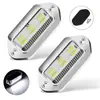 Comércio Exterior 6LED Luz de Placa de Caminhão Carro Caminhão Ônibus Trailer Lanterna Traseira Luz Lateral 12-24V