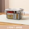 Caja de Almacenamiento Transparente Caja para Tintes Caja de Plástico con Tapa Caja de Almacenamiento Portátil Tamaño Grande Pequeño Caja de Almacenamiento para Ropa Caja para Tintes