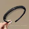 Diadema retorcida fresca y elegante, de lujo ligero para mujer, adecuada para el uso diario en primavera y verano, diadema de ala ancha, dulce accesorio para el cabello estilo coreano