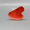 Venta al por mayor de fábrica Placa raspadora de jade en polvo Corazón raspador de cristal Cuidado facial de cristal de masaje de meridianos de jade Piedra de masaje