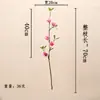 Flores artificiales de magnolia, arreglos florales decorativos inspirados en el Zen de estilo chino, accesorios para fotografía de bodas, decoraciones para escenas de bodas, flores artificiales