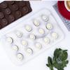 15 Molde de Silicona con Forma de Ojo para Fondant, Chocolate, Pastel, Galletas, Horneado, Bandeja de Hielo, Molde de Pegamento Cristal