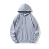 Sudadera de Color Sólido Transfronteriza 300g Algodón Puro Rizo Sudadera Bardot Personalizada Holgada Tendencia Marca Sudadera para Hombre y Mujer