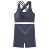 Novo Top Tomara que Caia Bandeau Grande em U com Tiras Cruzadas nas Costas e Bojos, Roupa Íntima Sem Costas, Sutiã Esportivo Sem Aro para Mulheres