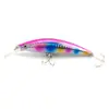 Liquidación de Fábrica 28g Minnow Sumergible Señuelo Lua Sistema Mosca Muerta Espada Ancha Plateada Minnow Sumergible Señuelo Duro de Plástico