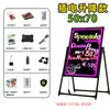 Quadro Fluorescente Quadro de Publicidade Quadro de Exibição Quadro Negro Eletrônico de Escrita Barraca de Mercado Noturno Loja Supermercado Luminoso Quadro de Publicidade