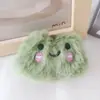 Broche de boneca coelho urso sapo de pelúcia de desenho animado, pingente de bolsa de gato fofo, acessórios de cabelo para roupas DIY