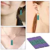 Poppy DIY Molde de Silicona para Colgante de Pendiente de Resina de Cristal, Molde Pequeño de Silicona para Colgante de Pulsera en Inglés