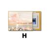 Pintura Decorativa para Caja de Medidor Eléctrico Nórdico, Caja de Distribución sin Taladro, Cubierta de Caja de Interruptores, Caja de Interruptores Colgante del Dios de la Riqueza, Mural para Caja de Medidor Eléctrico
