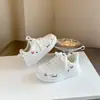 Zapatillas Deportivas Blancas Transpirables con Dibujo de Gato de Primavera Impermeables para Niños y Niñas, Zapatos Deportivos Infantiles 2026