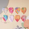 Accesorios Luminosos de Flor de Arce Luciérnaga Pluma Making DIY Funda de Teléfono Pegatinas de Pegamento de Crema Decoraciones