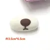 Otoño e Invierno Orejas de Oso de Dibujos Animados DIY Accesorios de Felpa Nariz Ojos Rasgos Faciales Sombrero Diadema Accesorios para la Cabeza Accesorios para Ropa