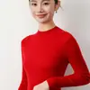 Suéter de lana de alta calidad, finamente hilado, sin costuras y delicado, apto para la piel, simple y versátil, perfecto como capa base para otoño e invierno, un top sofisticado y elegante