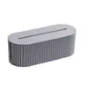 Caja de Almacenamiento de Escritorio, Caja de Enchufe Organizadora Grande, Caja a Prueba de Polvo, Organizador de Cables, Caja para Cables, Caja Organizadora de Plástico para el Hogar con Tapa