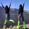Cobre-sapatos Anti-Areia para Deserto, Equipamento de Caminhada para o Lago Salgado Chaka, Cobre-pés para a Montanha Mingsha, Meias Anti-Areia, Praia