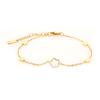 Moda feminina fresca japonesa e coreana simples sorte estrela de cinco pontas dupla face design de personalidade elegante pulseira pulseira de aço inoxidável