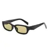 Gafas de sol cuadradas pequeñas de estilo europeo y americano de alta gama, geniales para hombre, estilo ojo de gato, protección solar, protección UV, gafas de sol para estilo de viaje
