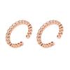 Pendientes Sencillos Pequeños ins de Celebridad de Internet Combinables de Moda Completamente de Circonita con Diamantes Falsos Clip para Cartílago de la Oreja sin Agujeros en las Orejas Pendientes de Moda Sencillos Combinables para Mujer