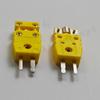 Conector de termopar pequeño tipo K con conector de clip fijo