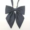 [Set de Plumas Mate] Pajarita Roja Flor de Cuello para Mujer Estilo Japonés Estilo Universitario Pajarita Jk Traje de Marinero