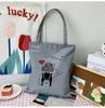 Bolso de Hombro con Estampado, Bolso Tote para Estudiantes, Bolso de Lona, Bolso de Moda para Mujer, Moda Callejera, Bolso para Tutorías y Actividades Extracurriculares