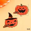 Decoración de Pastel de Halloween 2025 Adornos de Fantasma de Calabaza Murciélago Muerte Sombrero Mágico con Forma de Galleta Inserto Plug-In