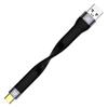 Cabo de dados Type-C macho para macho 20 GB 100 W de carregamento rápido, cabo de carregamento de função completa para laptop Apple