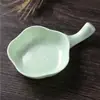 Plato para Condimentos de Paja de Trigo con Asa, Plato Pequeño para Guarniciones, Salsa de Soja, Vinagre, Sal de Cocina, Plato para Condimentos, Plato para Aceite, Plato para Salsas para Untar, Plato para Snacks