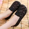 2024 Verano Nuevo Zapatos Transpirables de Suela Blanda Popular Encaje Versátil Zapatos de Mujer Cómodos de Suela Plana Casual Malla Fina