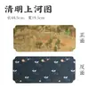 Paño de té de doble cara de alta calidad absorbente de agua estilo chino, tapete de té impermeable, tapete de mesa, tapete seco aislante del calor para té, tapete de tela, posavasos