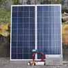 Sistema de Geração de Energia Solar para Uso Doméstico 220V Completo Painel Fotovoltaico Externo Sistema de Bateria de Armazenamento Off-Grid 1000W