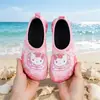 Zapatos de Playa para Niños para Actividades al Aire Libre, Antideslizantes y Resistentes a Cortes, Zapatos de Agua Transpirables para Niñas, Zapatos de Arroyo de Secado Rápido para Niños